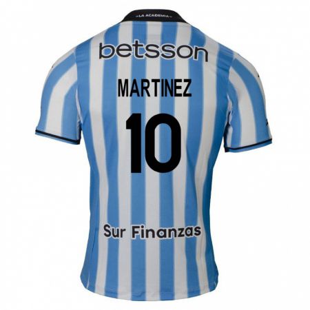 Kandiny Bambino Maglia Roger Martínez #10 Blu Bianco Nero Kit Gara Home 2024/25 Maglietta