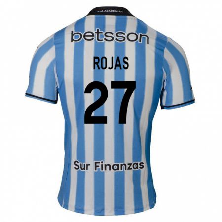 Kandiny Kinderen Gabriel Rojas #27 Blauw Wit Zwart Thuisshirt Thuistenue 2024/25 T-Shirt België