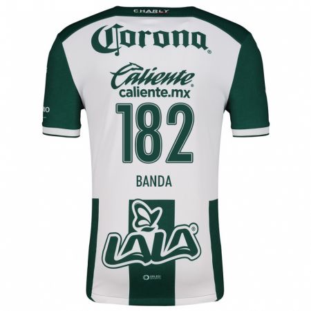 Kandiny Niño Camiseta Iker Banda #182 Verde Blanco 1ª Equipación 2024/25 La Camisa