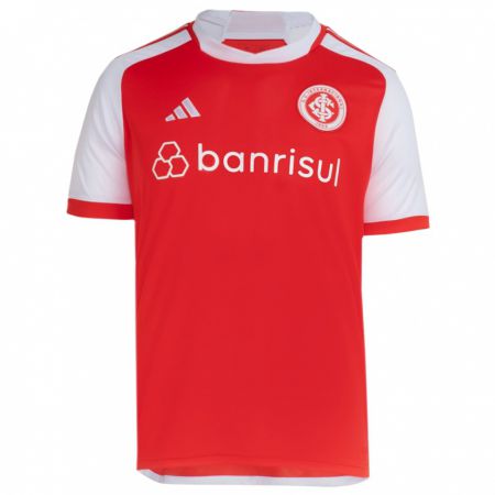 Kandiny Kinderen Lucas Alario #31 Rood Wit Thuisshirt Thuistenue 2024/25 T-Shirt België