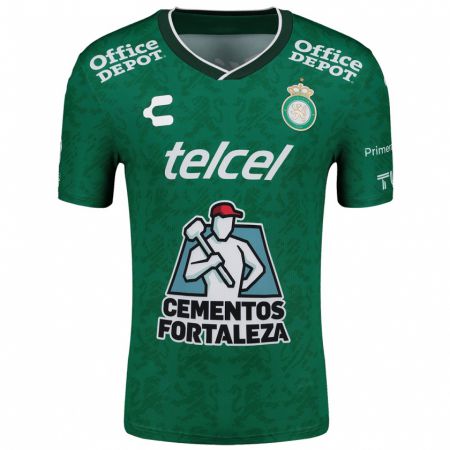 Kandiny Kinderen Luis Valadez #193 Groen Wit Thuisshirt Thuistenue 2024/25 T-Shirt