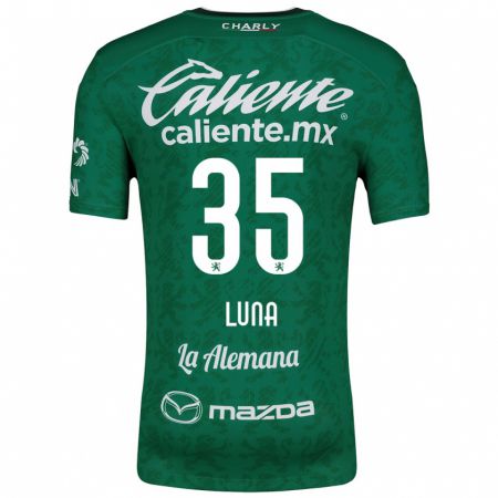 Kandiny Bambino Maglia Diego Luna #35 Verde Bianco Kit Gara Home 2024/25 Maglietta