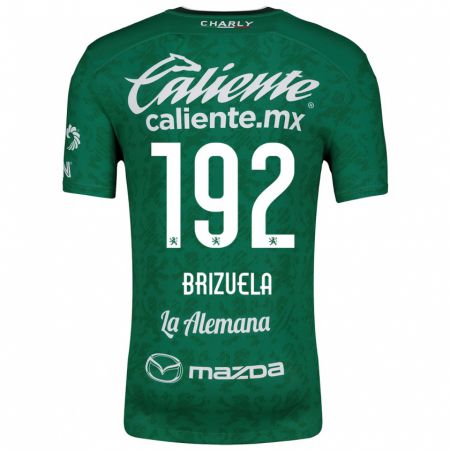 Kandiny Bambino Maglia Juan Brizuela #192 Verde Bianco Kit Gara Home 2024/25 Maglietta