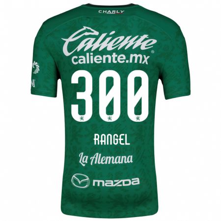 Kandiny Kinderen Luis Rangel #300 Groen Wit Thuisshirt Thuistenue 2024/25 T-Shirt