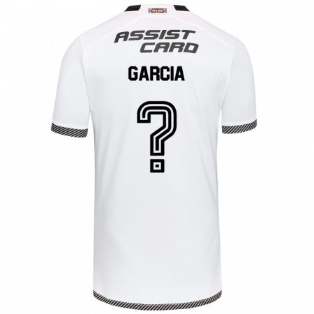 Kandiny Bambino Maglia Francisco García #0 Bianco Nero Kit Gara Home 2024/25 Maglietta