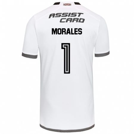 Kandiny Bambino Maglia Benjamin Morales #1 Bianco Nero Kit Gara Home 2024/25 Maglietta