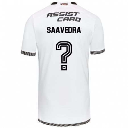 Kandiny Bambino Maglia Danilo Saavedra #0 Bianco Nero Kit Gara Home 2024/25 Maglietta