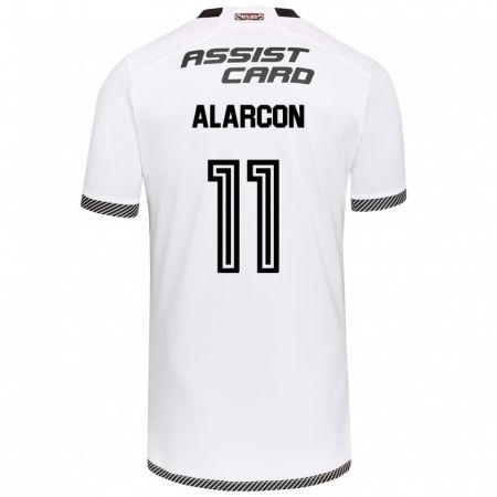 Kandiny Bambino Maglia Antonia Alarcón #11 Bianco Nero Kit Gara Home 2024/25 Maglietta