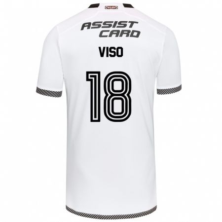 Kandiny Bambino Maglia Ysaura Viso #18 Bianco Nero Kit Gara Home 2024/25 Maglietta