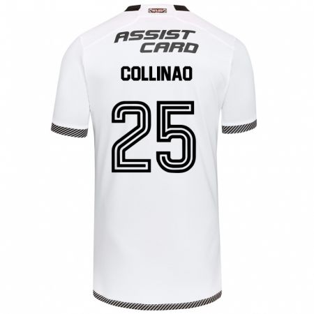 Kandiny Bambino Maglia Margarita Collinao #25 Bianco Nero Kit Gara Home 2024/25 Maglietta