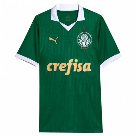 Kandiny Niño Camiseta Fellipe Jack #0 Verde Blanco 1ª Equipación 2024/25 La Camisa México