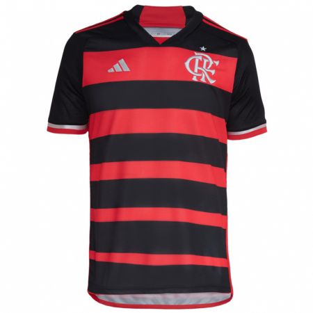 Kandiny Bambino Maglia João Alves #0 Rosso Nero Kit Gara Home 2024/25 Maglietta