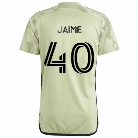 Kandiny Kinderen Christopher Jaime #40 Licht Groen Uitshirt Uittenue 2024/25 T-Shirt