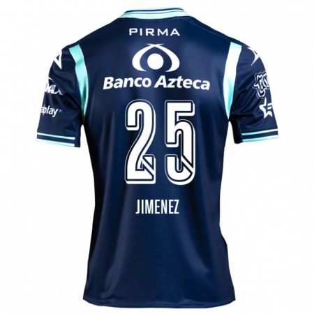 Kandiny Bambino Maglia Miguel Jiménez #25 Blu Navy Kit Gara Away 2024/25 Maglietta