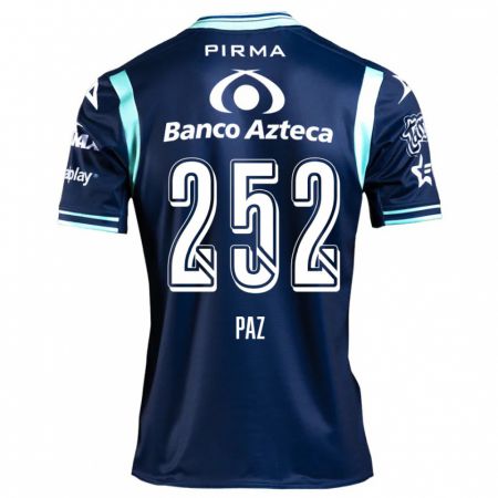 Kandiny Bambino Maglia Denilson Paz #252 Blu Navy Kit Gara Away 2024/25 Maglietta