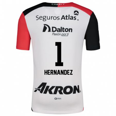 Kandiny Kinder José Hernández #1 Weiß Rot Schwarz Auswärtstrikot Trikot 2024/25 T-Shirt Österreich