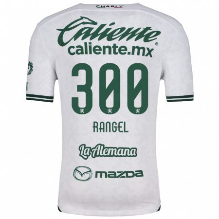 Kandiny Bambino Maglia Luis Rangel #300 Bianco Verde Kit Gara Away 2024/25 Maglietta