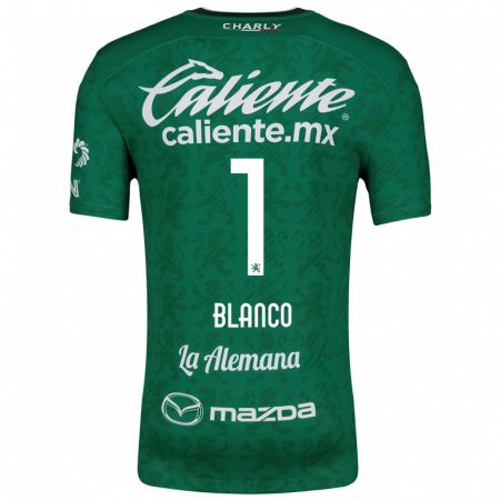 Kandiny Heren Alfonso Blanco #1 Groen Wit Thuisshirt Thuistenue 2024/25 T-Shirt België