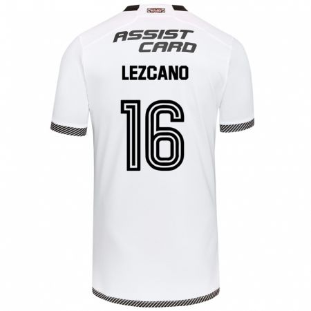 Kandiny Heren Darío Lezcano #16 Wit Zwart Thuisshirt Thuistenue 2024/25 T-Shirt België