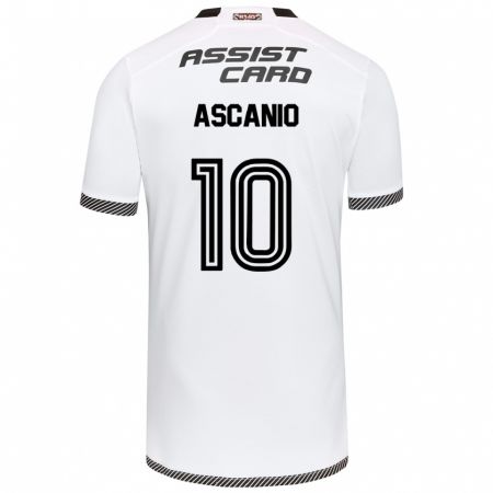 Kandiny Uomo Maglia Yusmery Ascanio #10 Bianco Nero Kit Gara Home 2024/25 Maglietta