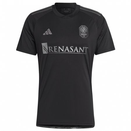 Kandiny Uomo Maglia Eli Wachs #0 Nero Kit Gara Away 2024/25 Maglietta