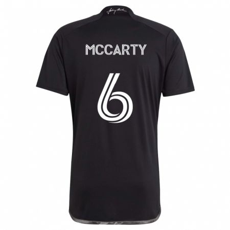 Kandiny Heren Dax Mccarty #6 Zwart Uitshirt Uittenue 2024/25 T-Shirt België