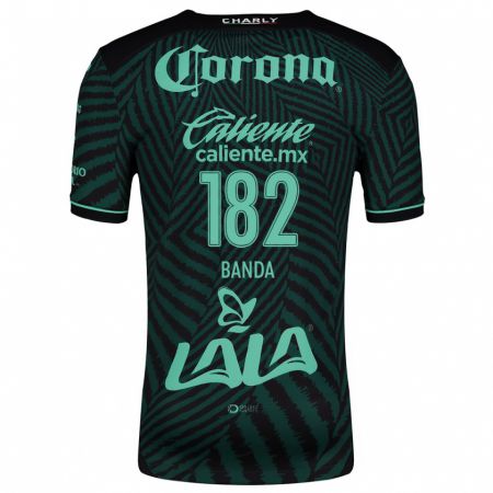 Kandiny Uomo Maglia Iker Banda #182 Nero Verde Kit Gara Away 2024/25 Maglietta