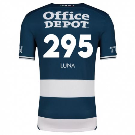 Kandiny Mujer Camiseta Irving Luna #295 Azul Blanco 1ª Equipación 2024/25 La Camisa