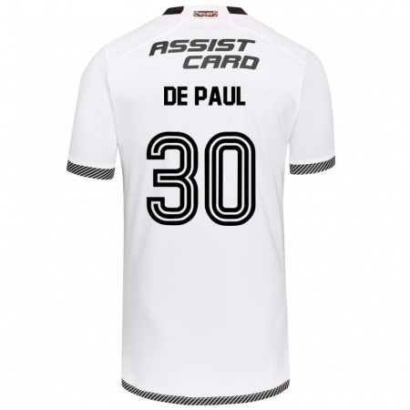 Kandiny Dames Fernando De Paul #30 Wit Zwart Thuisshirt Thuistenue 2024/25 T-Shirt België