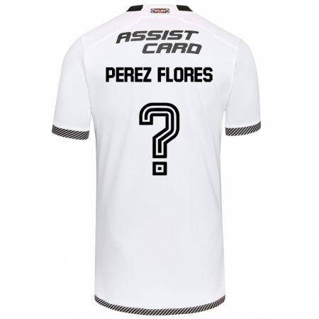 Kandiny Donna Maglia Benjamín Pérez Flores #0 Bianco Nero Kit Gara Home 2024/25 Maglietta