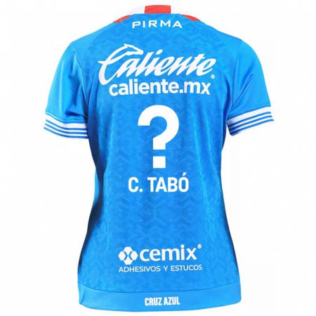 Kandiny Niño Camiseta Christian Tabó #0 Cielo Azul 1ª Equipación 2024/25 La Camisa México