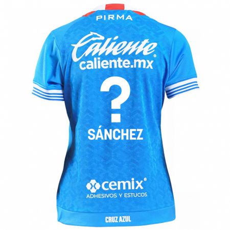 Kandiny Bambino Maglia Jorge Sánchez #0 Cielo Blu Kit Gara Home 2024/25 Maglietta