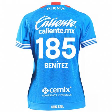 Kandiny Niño Camiseta Cristopher Benítez #185 Cielo Azul 1ª Equipación 2024/25 La Camisa