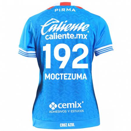 Kandiny Niño Camiseta Brayan Moctezuma #192 Cielo Azul 1ª Equipación 2024/25 La Camisa