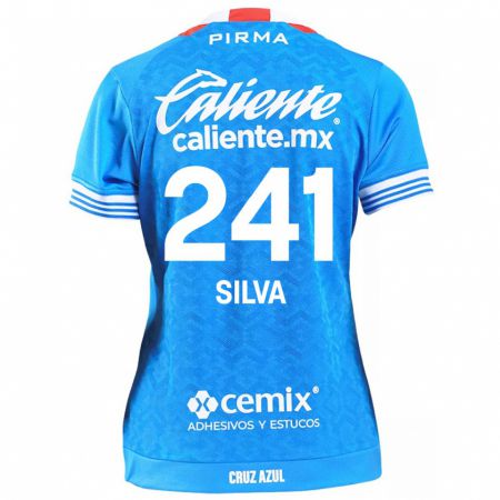 Kandiny Niño Camiseta Iván Silva #241 Cielo Azul 1ª Equipación 2024/25 La Camisa México