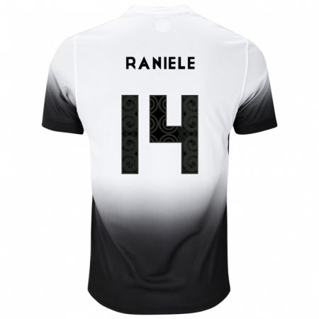 Kandiny Bambino Maglia Raniele #14 Bianco Nero Kit Gara Home 2024/25 Maglietta