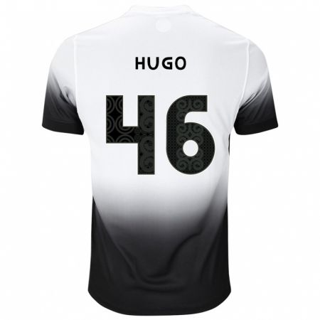 KandinyキッズHugo#46白黒ホームシャツ2024/25ジャージーユニフォーム