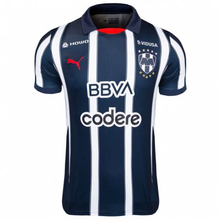 Kandiny Kinderen Esteban Andrada #1 Blauw Rood Wit Thuisshirt Thuistenue 2024/25 T-Shirt