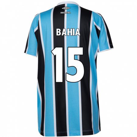 Kandiny Bambino Maglia Raíssa Bahia #15 Blu Nero Bianco Kit Gara Home 2024/25 Maglietta