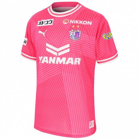 Kandiny Kinderen Hayato Okuda #16 Roze Wit Thuisshirt Thuistenue 2024/25 T-Shirt België