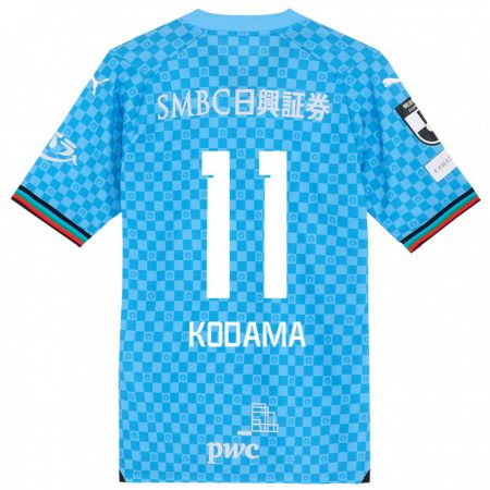 Kandiny Bambino Maglia Shotaro Kodama #11 Azzurro Blu Kit Gara Home 2024/25 Maglietta