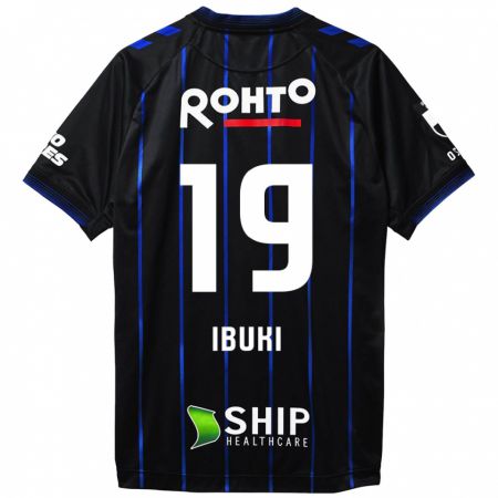 Kandiny Bambino Maglia Ibuki Konno #19 Nero Blu Kit Gara Home 2024/25 Maglietta