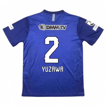 Kandiny Niño Camiseta Masato Yuzawa #2 Azul Oscuro 1ª Equipación 2024/25 La Camisa