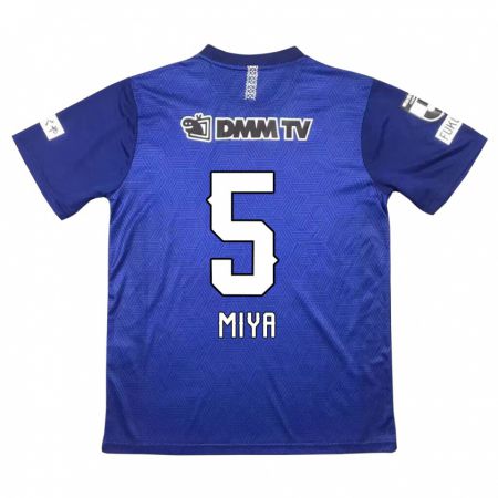 Kandiny Bambino Maglia Daiki Miya #5 Blu Scuro Kit Gara Home 2024/25 Maglietta