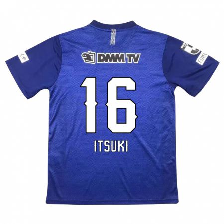 Kandiny Kinderen Itsuki Oda #16 Donkerblauw Thuisshirt Thuistenue 2024/25 T-Shirt