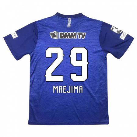 Kandiny Kinderen Yota Maejima #29 Donkerblauw Thuisshirt Thuistenue 2024/25 T-Shirt België