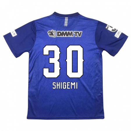 Kandiny Kinderen Masato Shigemi #30 Donkerblauw Thuisshirt Thuistenue 2024/25 T-Shirt België