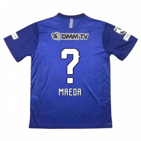 Kandiny Bambino Maglia Ichika Maeda #0 Blu Scuro Kit Gara Home 2024/25 Maglietta