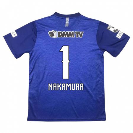 Kandiny Kinderen Seigo Nakamura #1 Donkerblauw Thuisshirt Thuistenue 2024/25 T-Shirt België