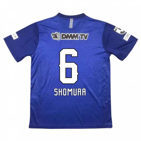 Kandiny Kinderen Tomoki Shomura #6 Donkerblauw Thuisshirt Thuistenue 2024/25 T-Shirt